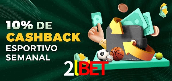 10% de bônus de cashback na 2lbet